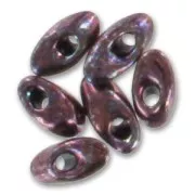 Magatama lungo Miyuki 4x7 mm LMA-460 - Dark Raspberry Metallic x10 g