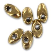Magatama lungo Miyuki 4x7 mm LMA-457 - Bronzo scuro metallizzato x10 g