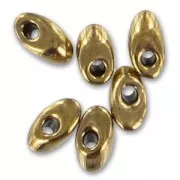 Magatama lungo Miyuki 4x7 mm LMA-457 - Bronzo scuro metallizzato x10 g