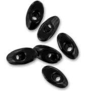 Long Magatama Miyuki mm.4x7 LMA-401 - Black x 10g