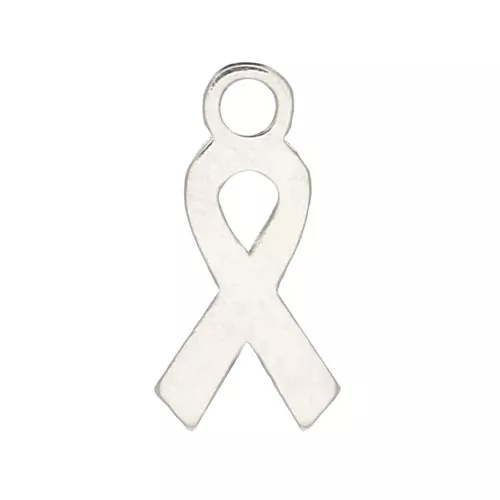 Ciondolo nastro di sensibilizzazione 10x5 mm in Argento 925 x1