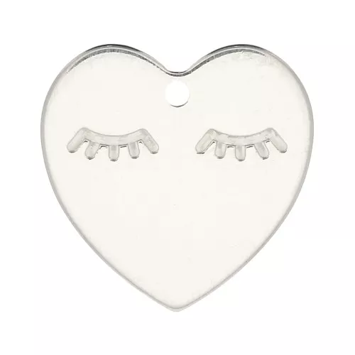 Breloque coeur 14 mm in Argento 925 x1