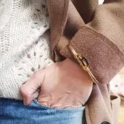 Anelli ovali 20x11 mm - Tartaruga - Marrone - Nero x10