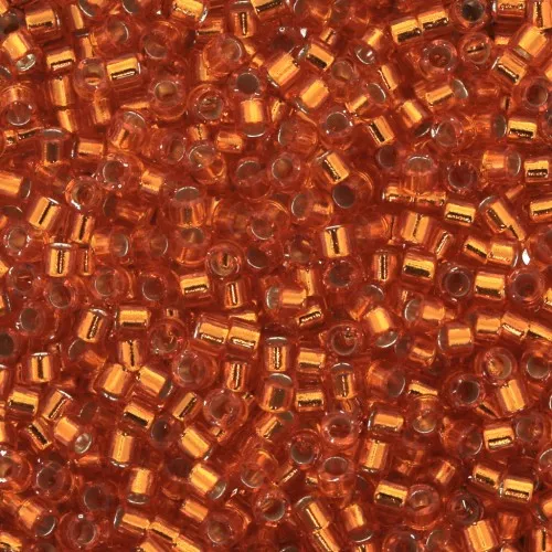 Miyuki Delica 11/0 DB0045 - Silver Lined Orange