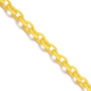 Catena plastica maglia Forzatina 6 mm - Giallo x42cm|raw }}