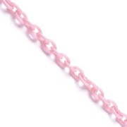 Catena plastica maglia Forzatina 6 mm - Rosa chiaro x42cm|raw }}