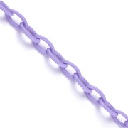 Catena plastica maglia Forzatina 7.4 mm - Viola x39cm|raw }}