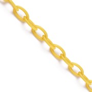 Catena plastica maglia Forzatina 7.4 mm - Giallo x39cm|raw }}