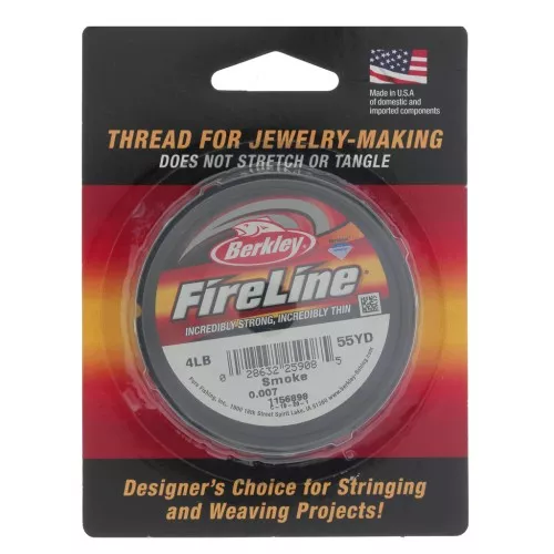 Filo Fireline -  0.10 mm (4LB) Smoke x50 m