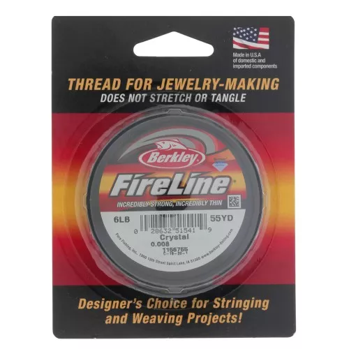 Filo Fireline -  0.12 mm (6LB) Crystal x50 m