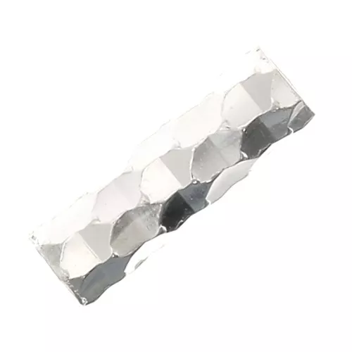 Tubi faccettati 6x2 mm - Argento 925 x10