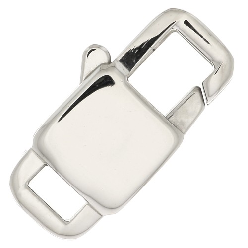 Chiusura moschettone mm. 22 Acciaio inossidabile 316L x1