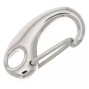 Chiusura a moschettone di sicurezza da 21 mm - Acciaio inossidabile 316L x1