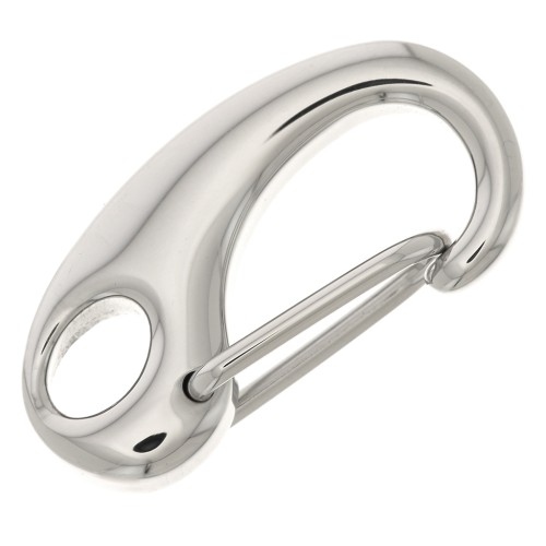 Chiusura a moschettone di sicurezza da 21 mm - Acciaio inossidabile 316L x1