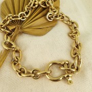 Chiusura manila 31.5x29 mm Acciaio inossidabile 304 x1