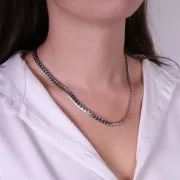 Girocollo maglia inglese 6 mm - Acciaio inossidabile 304 x45cm