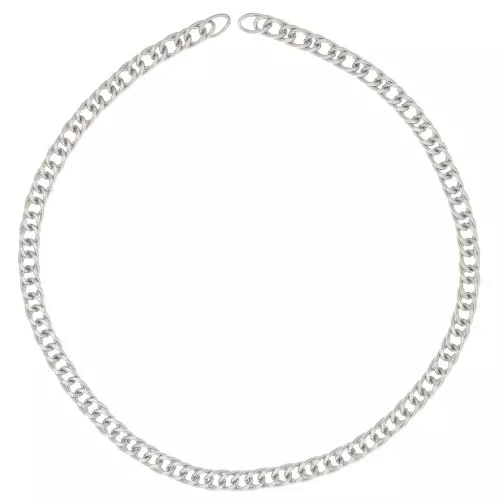 Catena maglia Gourmette limata 7.75 mm in acciaio inossidabile 316L x50cm