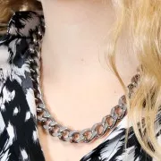 Catena di collegamento Curbed 15 mm in acciaio inox 316L x50cm