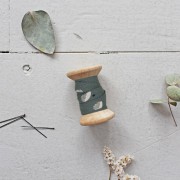 Sbieco in Viscosa Atelier Brunette 10 mm - Seed Cedar x1m