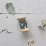 Sbieco in Viscosa Atelier Brunette 10 mm - Seed Cedar x1m