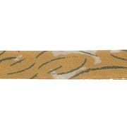 Sbieco in Garza di cotone Atelier Brunette 10 mm - Petal Mustard x1m|raw }}