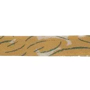 Sbieco in Garza di cotone Atelier Brunette 10 mm - Petal Mustard x1m