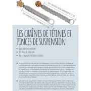 Clip rimovibile portacuccio - cuccio 45x36 mm in legno - Cuore - Naturale x1