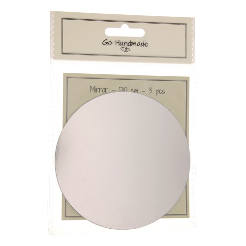 Kit di 3 Specchi flessibili tondi 10 cm per gioco da bambini