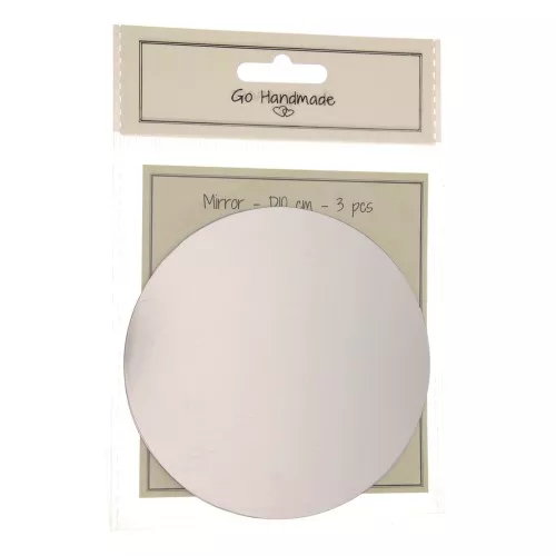 Kit di 3 Specchi flessibili tondi 10 cm per gioco da bambini