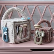 Kit di 3 Specchi flessibili tondi 10 cm per gioco da bambini