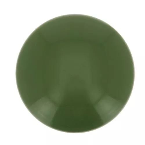 Cabochon in resina opaca 14 mm - Oliva x1