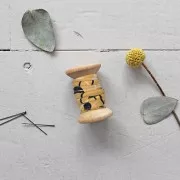 Bordino di Viscosa Atelier Brunette 10 mm Windy Mustard x1m