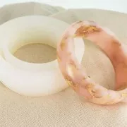 Stampo silicone per realizzare dei bracciali in resina 60x25x7 mm x1