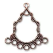 Separatori decorazione delicata mm. 28 rame antico x4