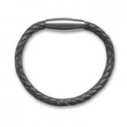 Chiusura magnetica per cordoni mm. 6 Acciaio inossidabile x1