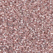 Miyuki Delica 11/0 DB0418 - Galvanized Blush x 100 g