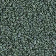 Miyuki Delica 11/0 DB0373 - Mat Metallic Sage Green Luster confezione da 100g