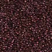Miyuki Delica 11/0 DB0012 - Dark Raspberry Metallic - confezione da 100 g