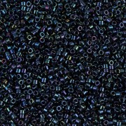 Miyuki Delica 11/0 DB0002 - Dark Blue Iris Metallic - confezione da 100 g
