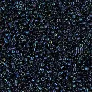 Miyuki Delica 11/0 DB0002 - Dark Blue Iris Metallic - confezione da 100 g