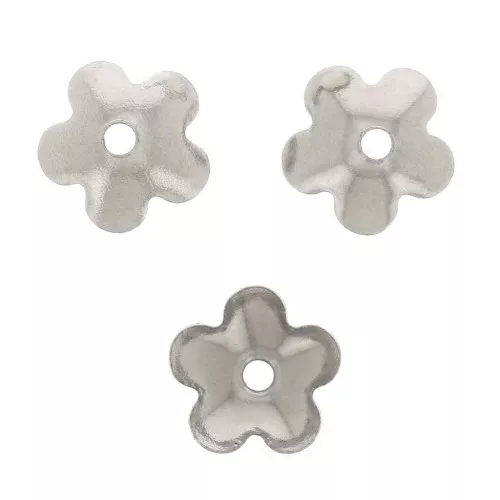 Coppette per fiori da 6 mm - Acciaio inossidabile 304 x10