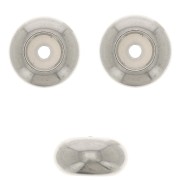 Perla stopper 7 mm con un foro di 2 mm - Acciaio inossidabile x1|raw }}