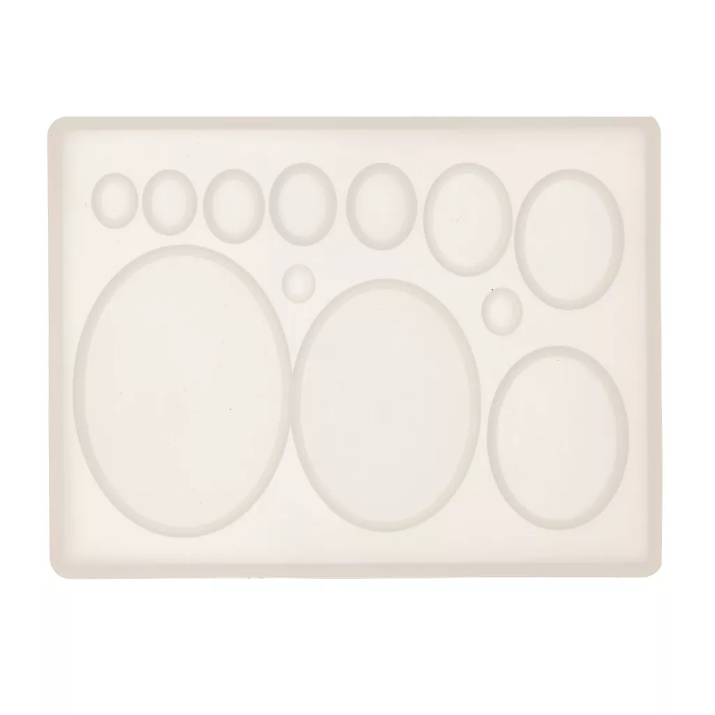 FunShowCase Stampo In Silicone Per Gioielli Fai Da Te - Forma Diamante Sfaccettato Piccolo 4.8x4.8x3cm, Per Resina Epossidica, Argilla Polimerica, Sapone