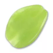 Ciòttolo mm. 38x26 Chalk Green x1