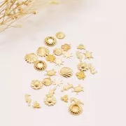 Componente sole da incollare 8.2 mm in Gold filled x1