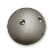 Tonda strass Polaris mm. 12 Black Diamond x1