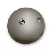 Tonda strass Polaris mm. 12 Black Diamond x1