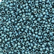 Perla Preciosa 11/0 2 mm Terra Metallica - Blu grigio x20 g