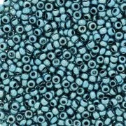 Perla Preciosa 11/0 2 mm Terra Metallica - Blu grigio x20 g