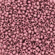 Perla Preciosa 11/0 da 2 mm - Terra Metallica Opaca - Rosa cipria x 20 g